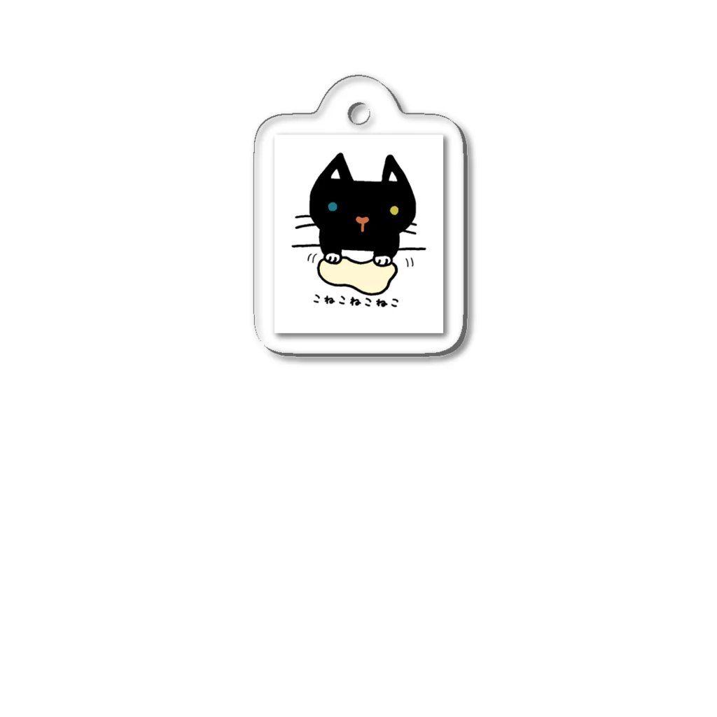 こねこねこねこのこねこねこねこ(オッドアイ) Acrylic Key Chain