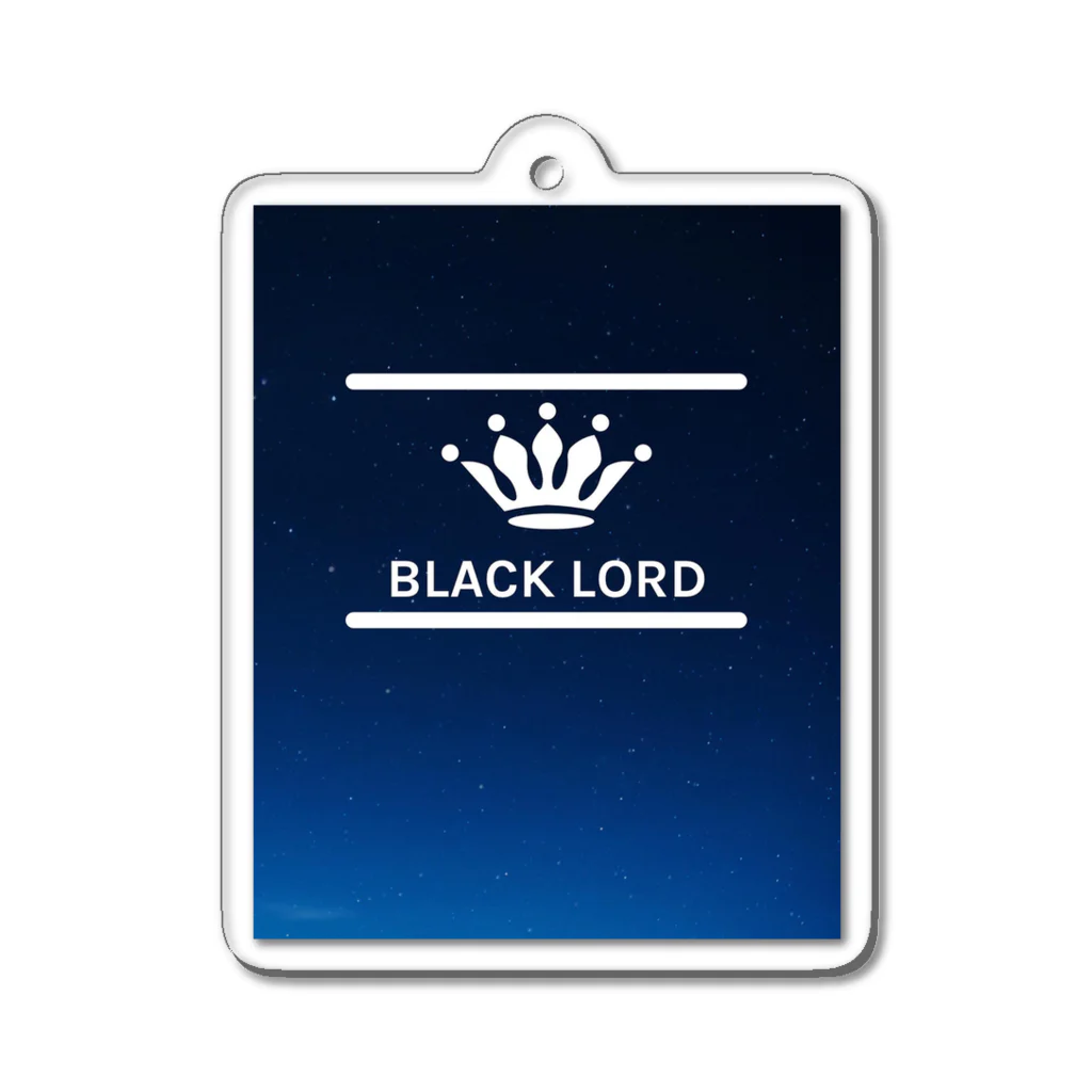 BLACK LORDの銀河 Acrylic Key Chain