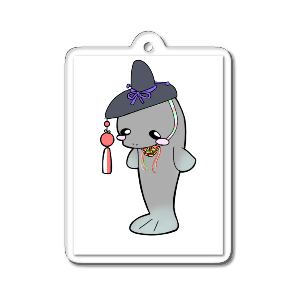 S猫エリカのうなき Acrylic Key Chain