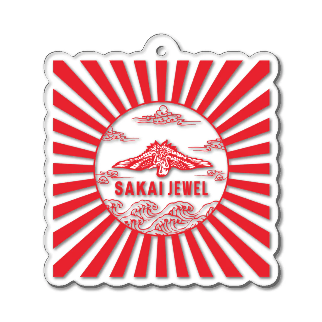 KanakoNezzzのSAKAI JAPAN 紅 Acrylic Key Chain