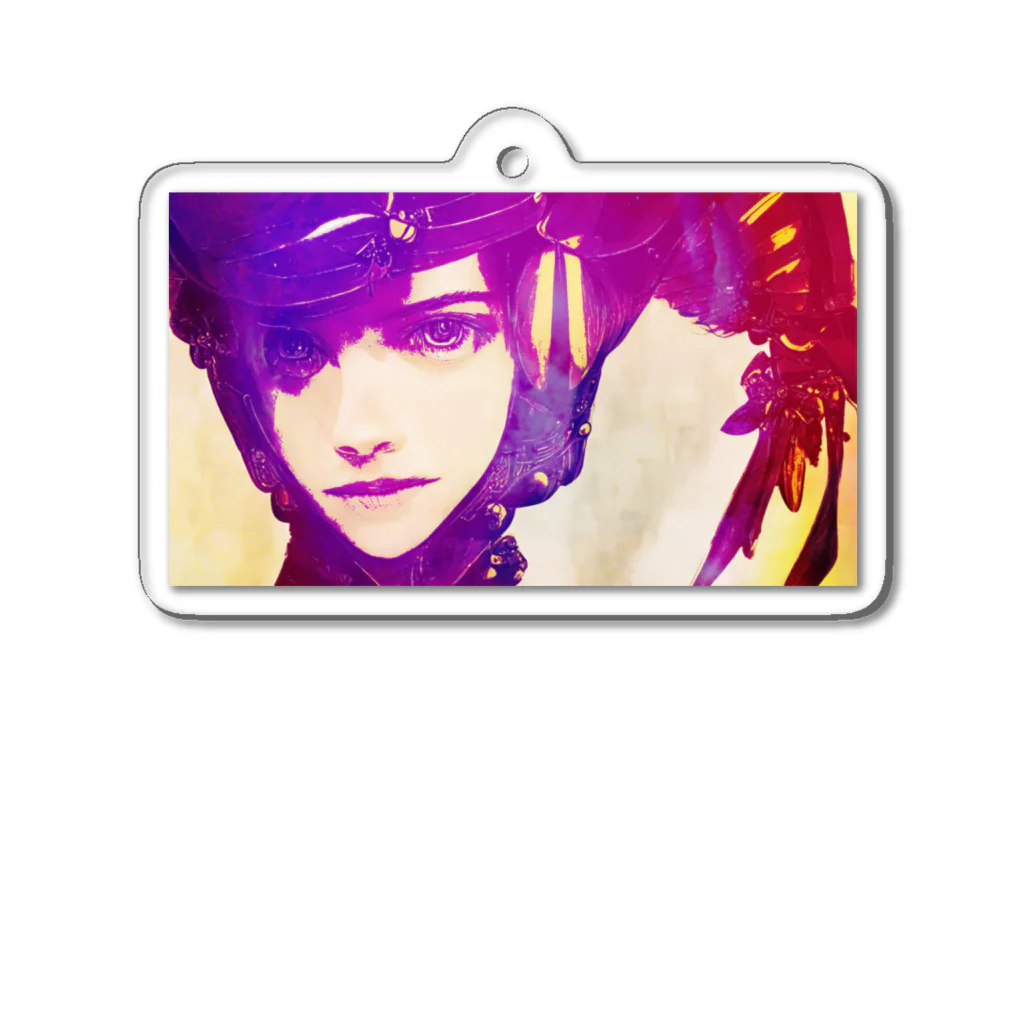 Valkyrie Arsenal（doll・かわいいアイテム)のFantasy:06 Queen Bee(女王蜂A・グラフィックver) Acrylic Key Chain