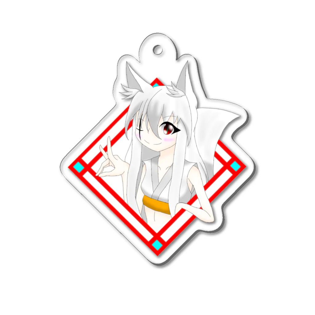 すかーれっとのすかーれっとちゃんのアクリルキーホルダー Acrylic Key Chain