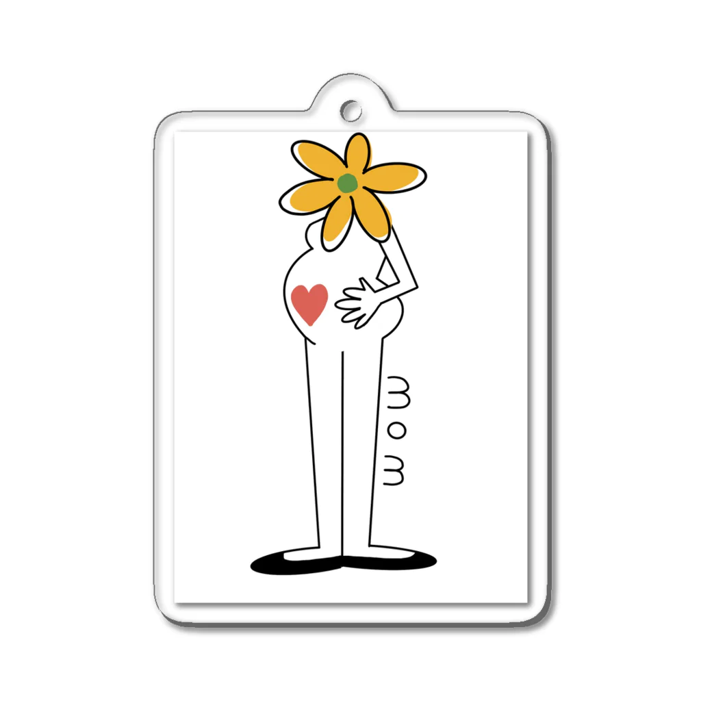 MHBのｍｏｍ Acrylic Key Chain