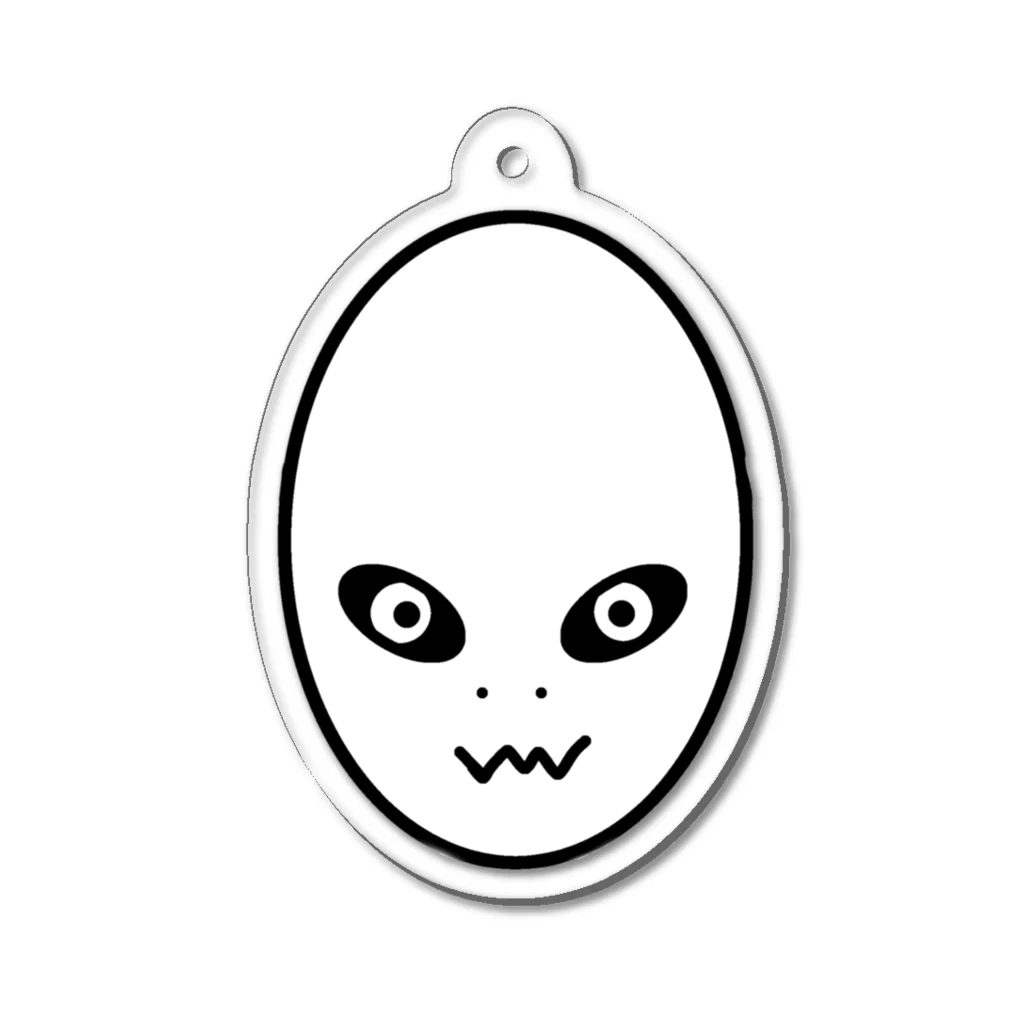 ブーブスエイリアンのワレワレ アクリルキーホルダー Acrylic Key Chain