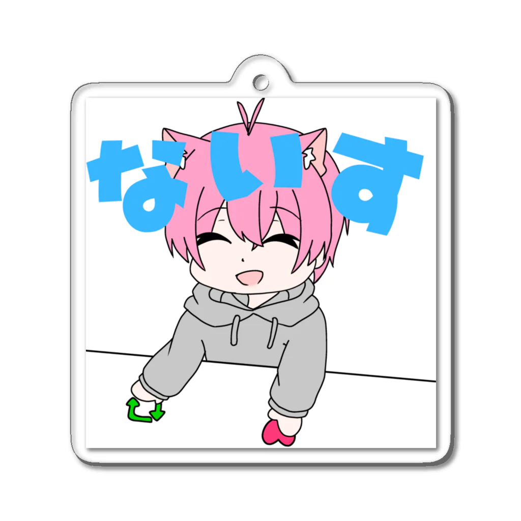 おふくん / offkun 新人VTuberの1周年おふくんグッズ Acrylic Key Chain