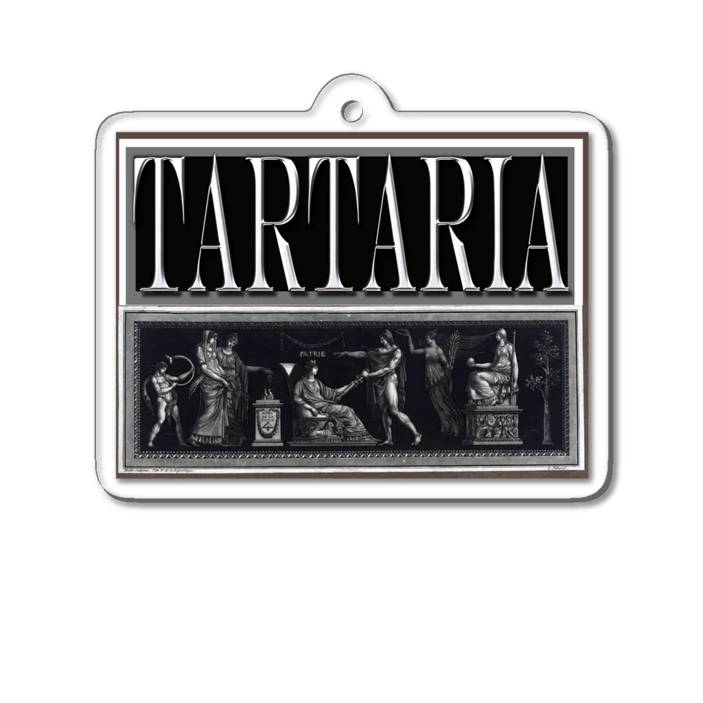 PALA's SHOP　cool、シュール、古風、和風、のTARTARIA   Acrylic Key Chain