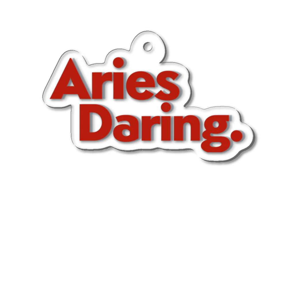 宇宙の真理ナビゲーターSunsCrystal's Shopの【牡羊座】Aries Daring.(牡羊座は大胆だ) アクリルキーホルダー