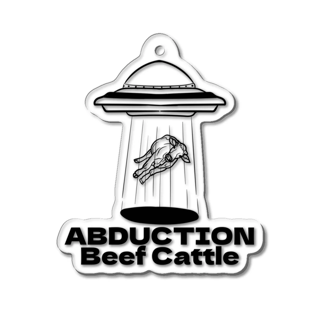 富田安洋　怪談のABDUCTION　DONADONA Acrylic Key Chain