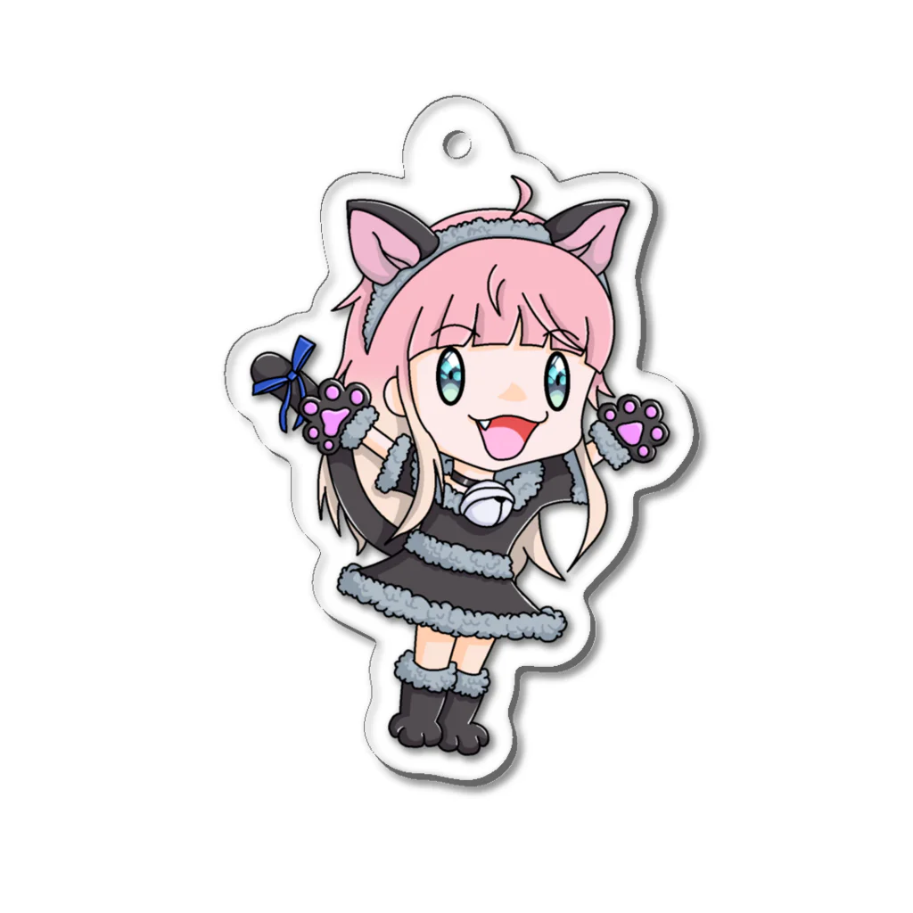 ฅねこ屋ฅのおつーらず Acrylic Key Chain