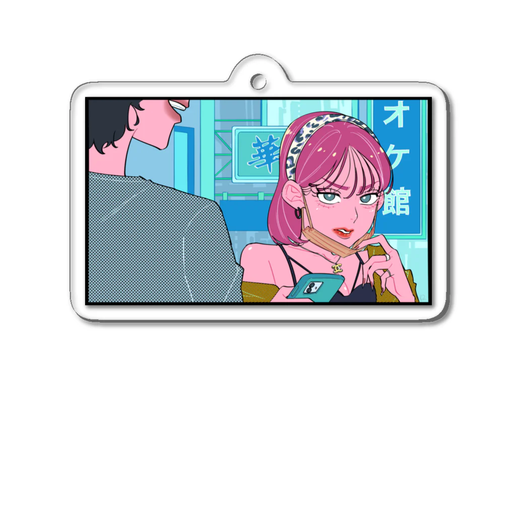 Renのナンパすな Acrylic Key Chain