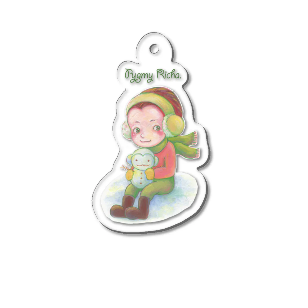 Pygmy Richa.のおさるだるま【Pygmy Richa.】 Acrylic Key Chain