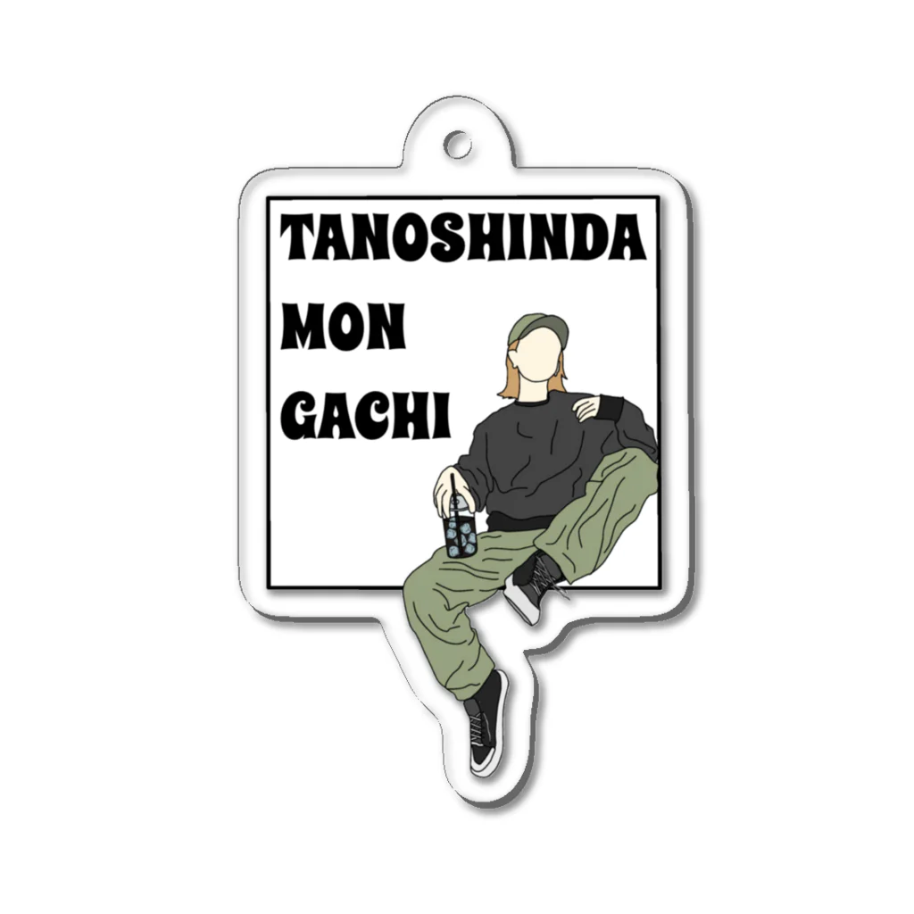 TANOSHINDAMONGACHI の奈良井 Acrylic Key Chain