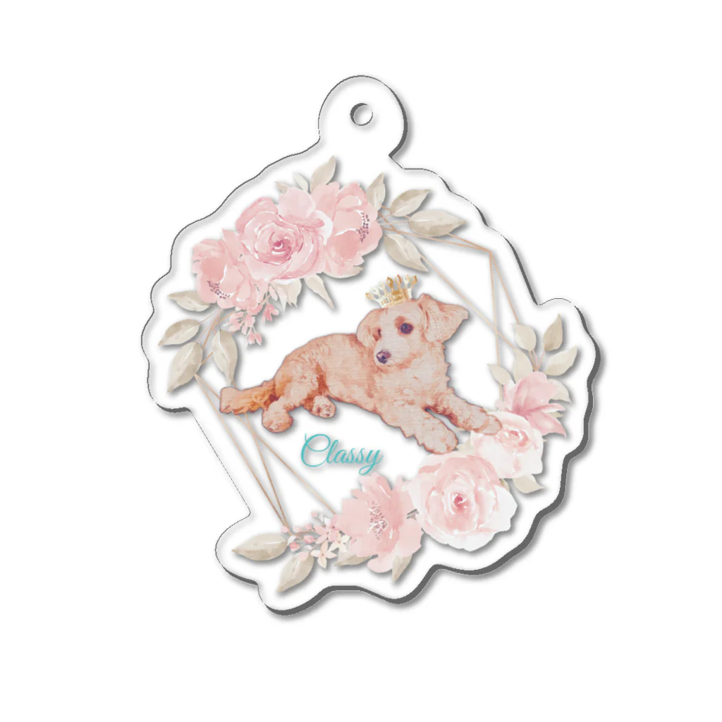 j'aime mignonne lalaのClassy Acrylic Key Chain