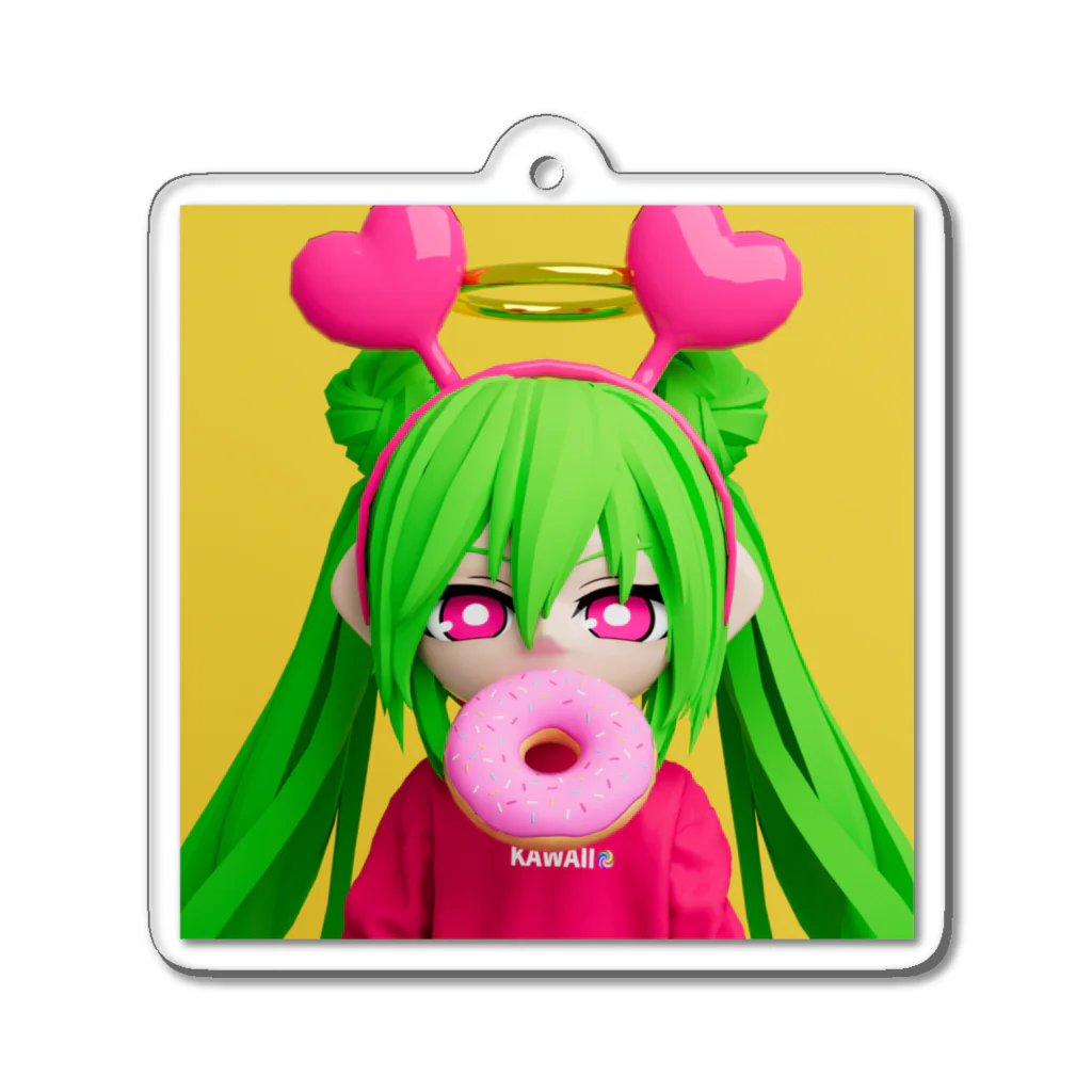 ksi's NFT collectionのDROP'S - META KAWAII #1649 Acrylic Key Chain