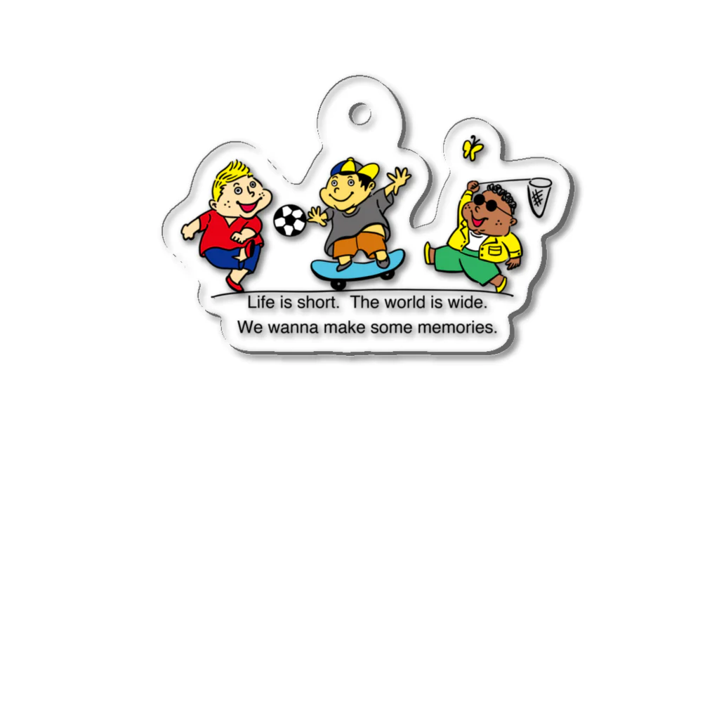 HOMIES Forever Childrenの3人 Acrylic Key Chain