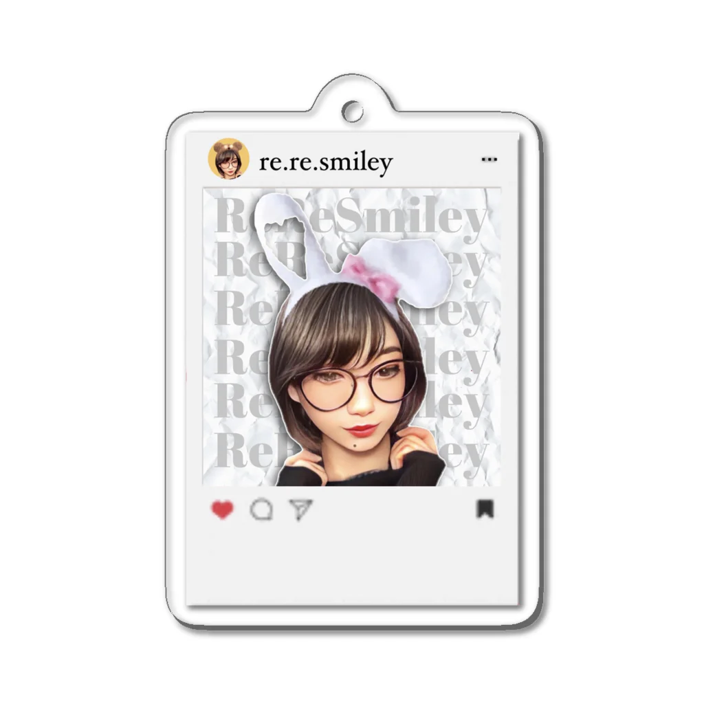 Re:Re:SmileyのLapin Girl ☆◡̈⋆ Acrylic Key Chain