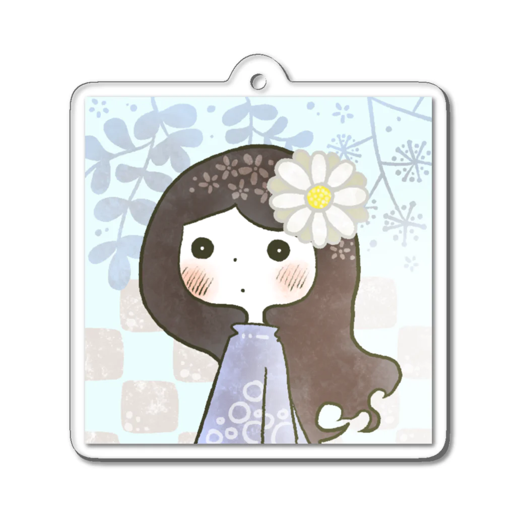 cute cute girls collectionの cute  cute girl item 007 Acrylic Key Chain