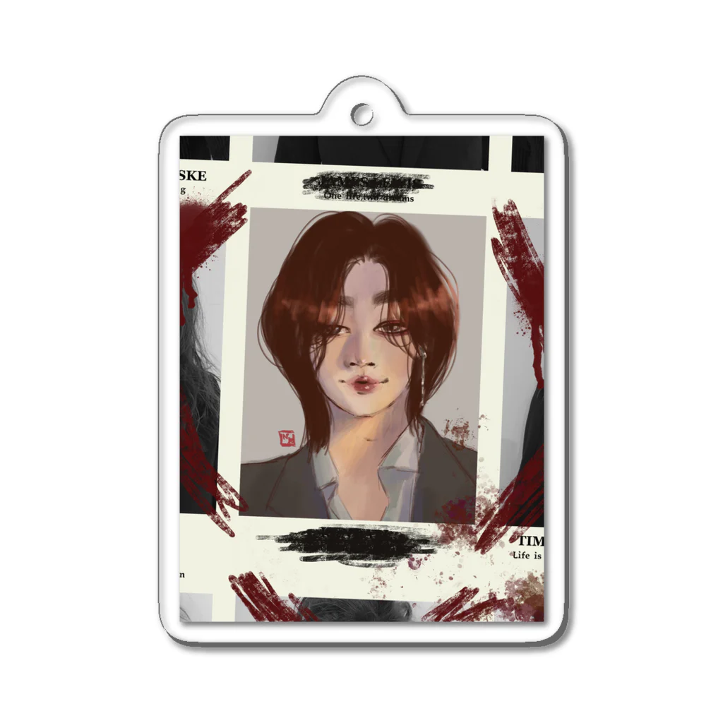 nachumii.art のThe last one  Acrylic Key Chain