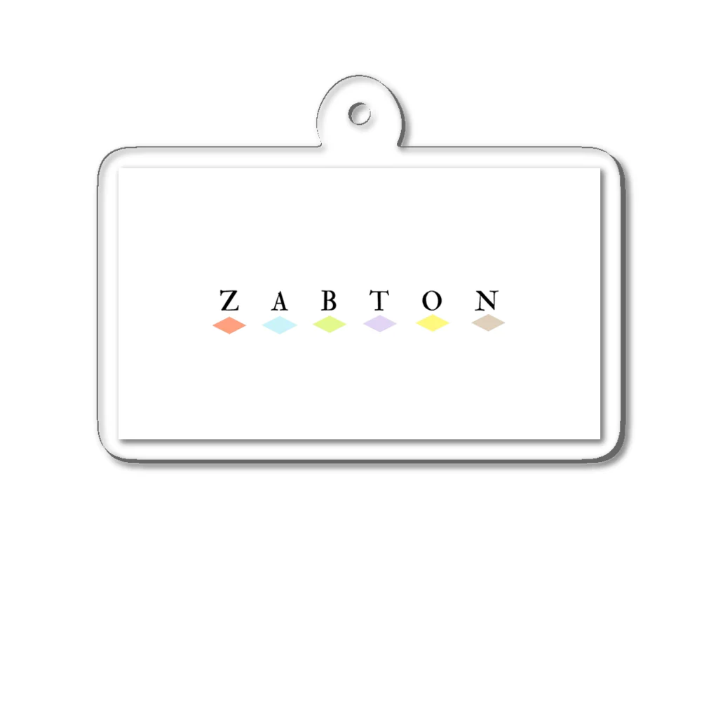 ロンロンロンのZABTON Acrylic Key Chain