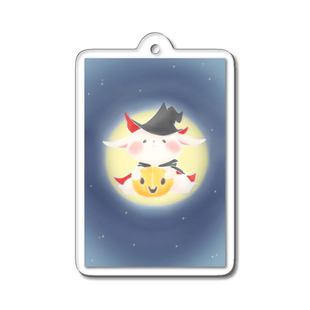 うさのこのハロウィンうさちゃん Acrylic Key Chain