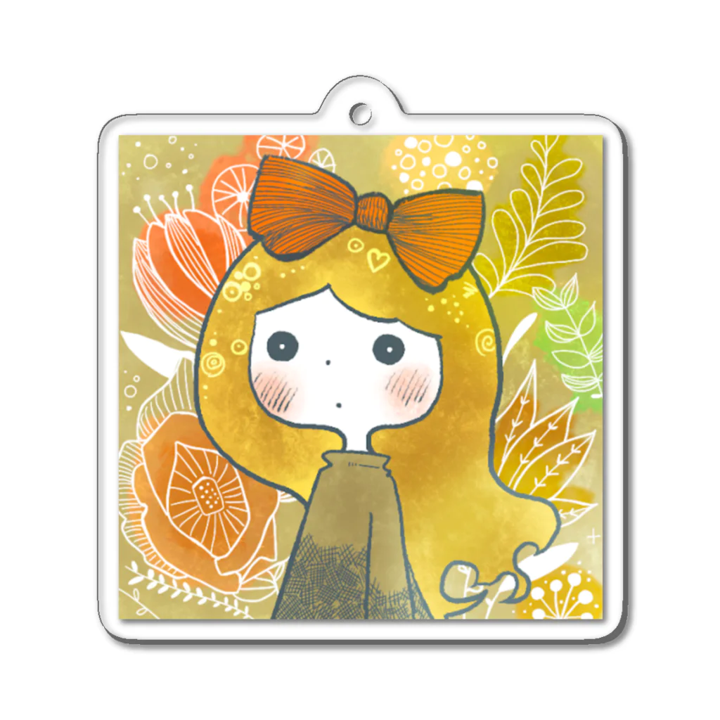 cute cute girls collectionのcute cute girl item 013 Acrylic Key Chain