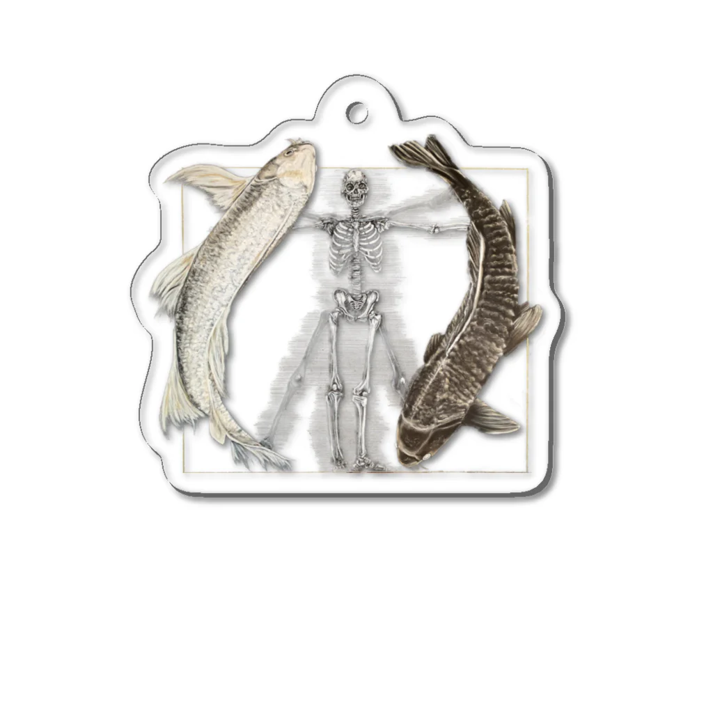 Owl's Dream　アウルズドリームのskull Acrylic Key Chain