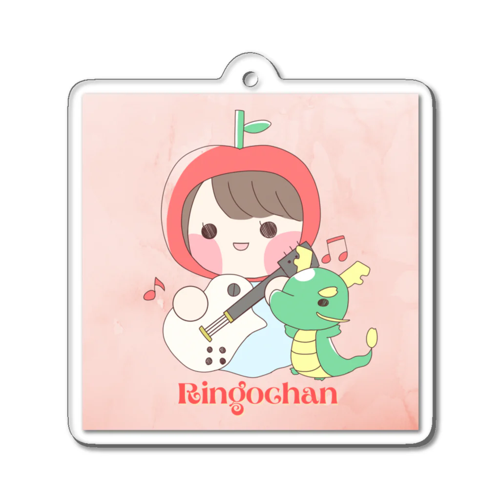 ringo_chan_drosの龍使いりんごちゃん Acrylic Key Chain