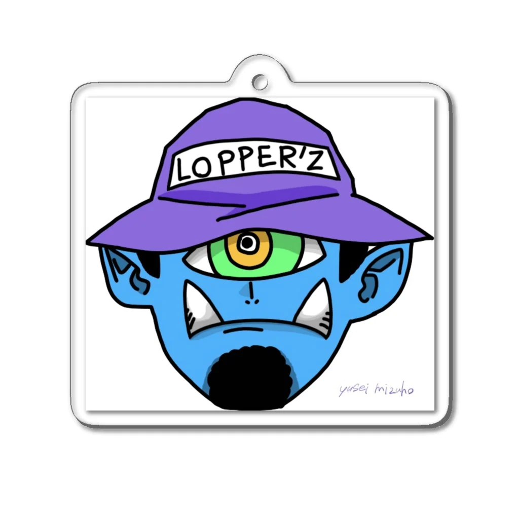 Lopper shopのLopper’z ？？ アクリルキーホルダー