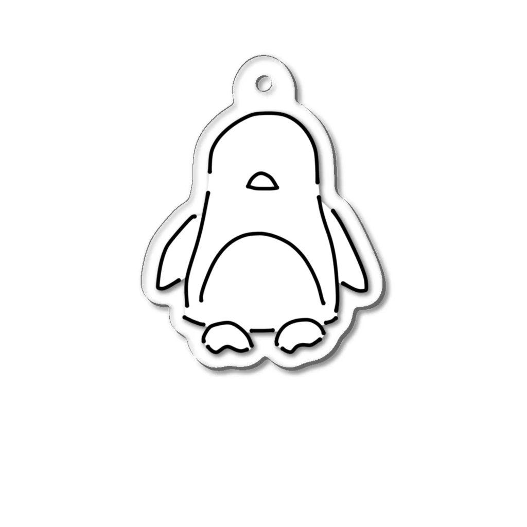 𝑯𝒂𝒏𝒂 .のゆるいぺんぎん Acrylic Key Chain