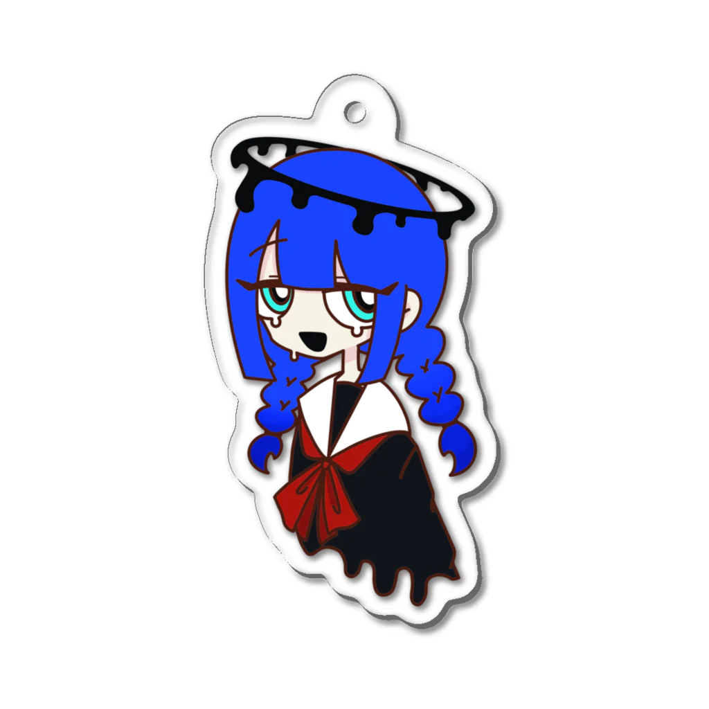 ぎうにう屋さんのどろどろさん Acrylic Key Chain