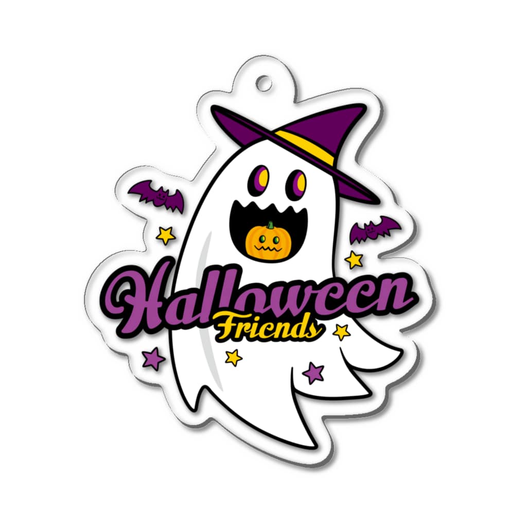 kocoon（コクーン）のハロウィンの友達 Acrylic Key Chain