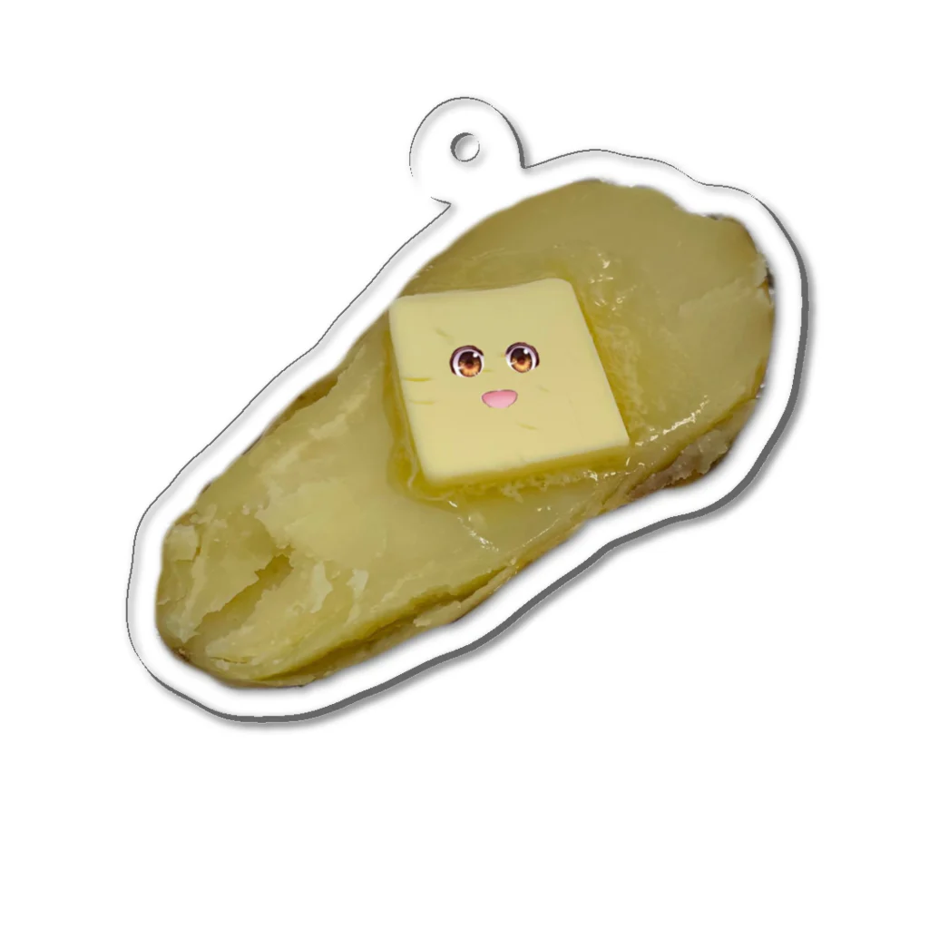 投資OLバフォメットちゃんのひよ濃厚じゃがおじバター(年初来-60%) Acrylic Key Chain