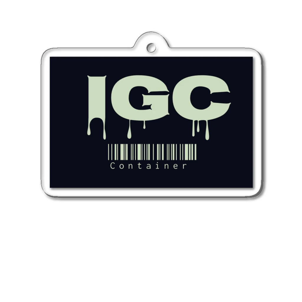 IGC groupのIGC container Acrylic Key Chain