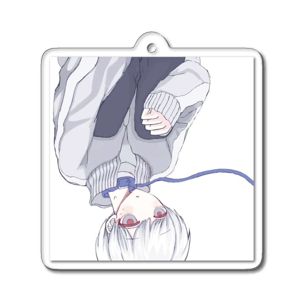 はこっぷの胎児 Acrylic Key Chain