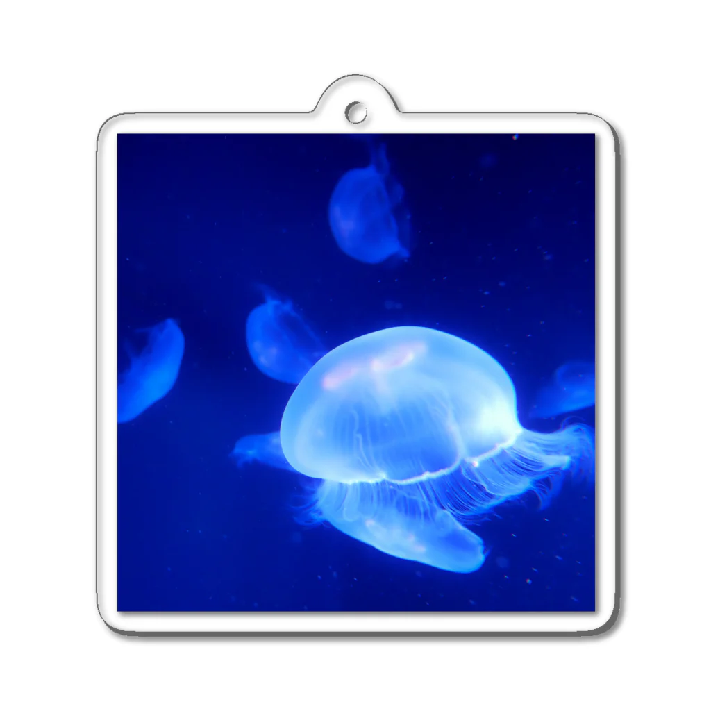 Renaのクラゲ　Jellyfish Acrylic Key Chain