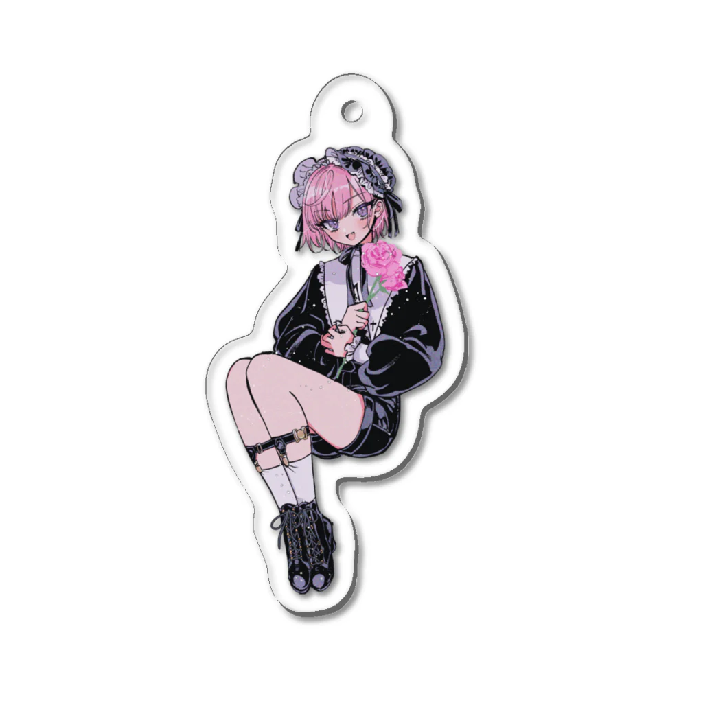 万歳寿大宴会の2023年美少年展×SUZURIコラボグッズ Acrylic Key Chain