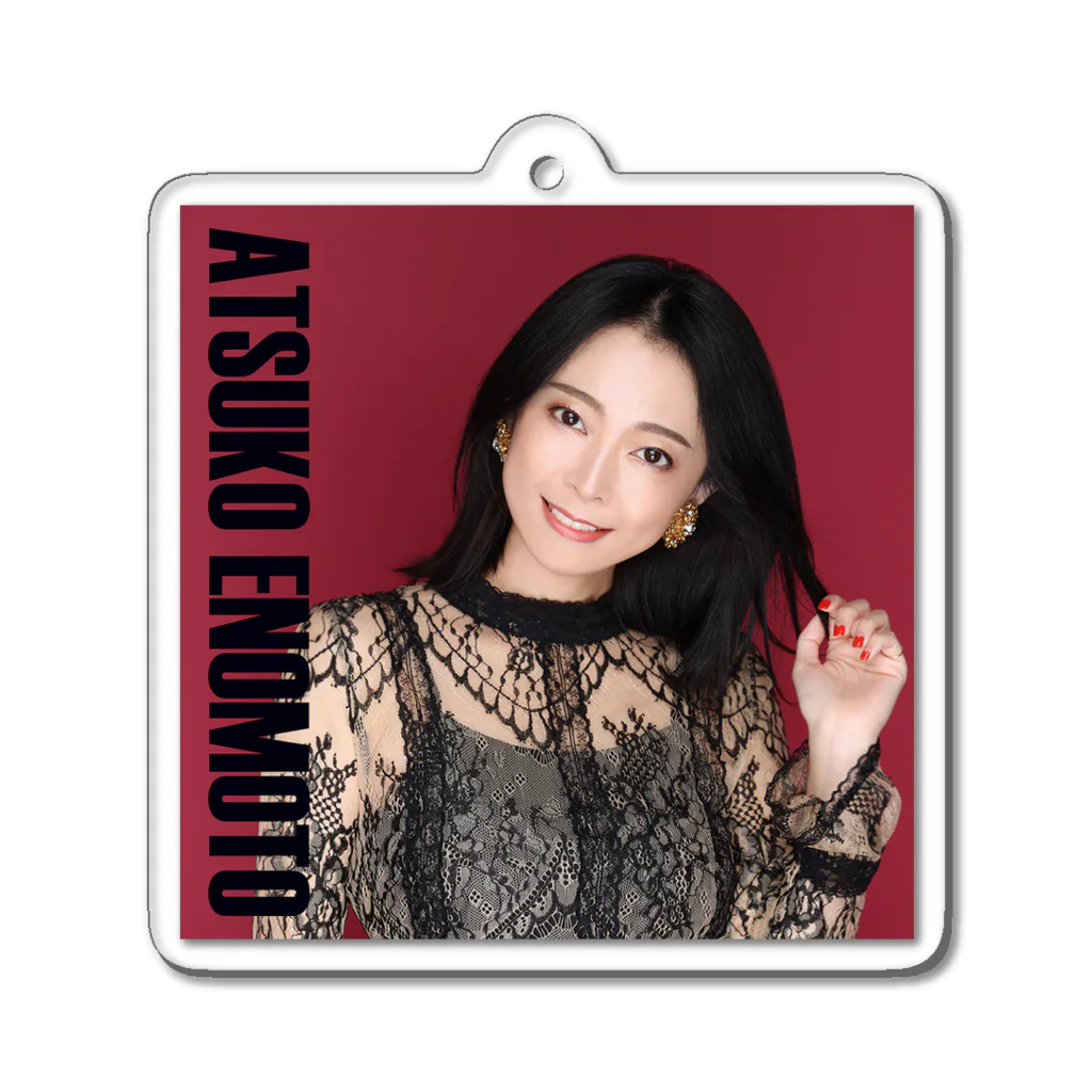 Atsuko Enomoto  Official Items Shop【榎本温子】の アー写アクリルキーホルダー アクリルキーホルダー