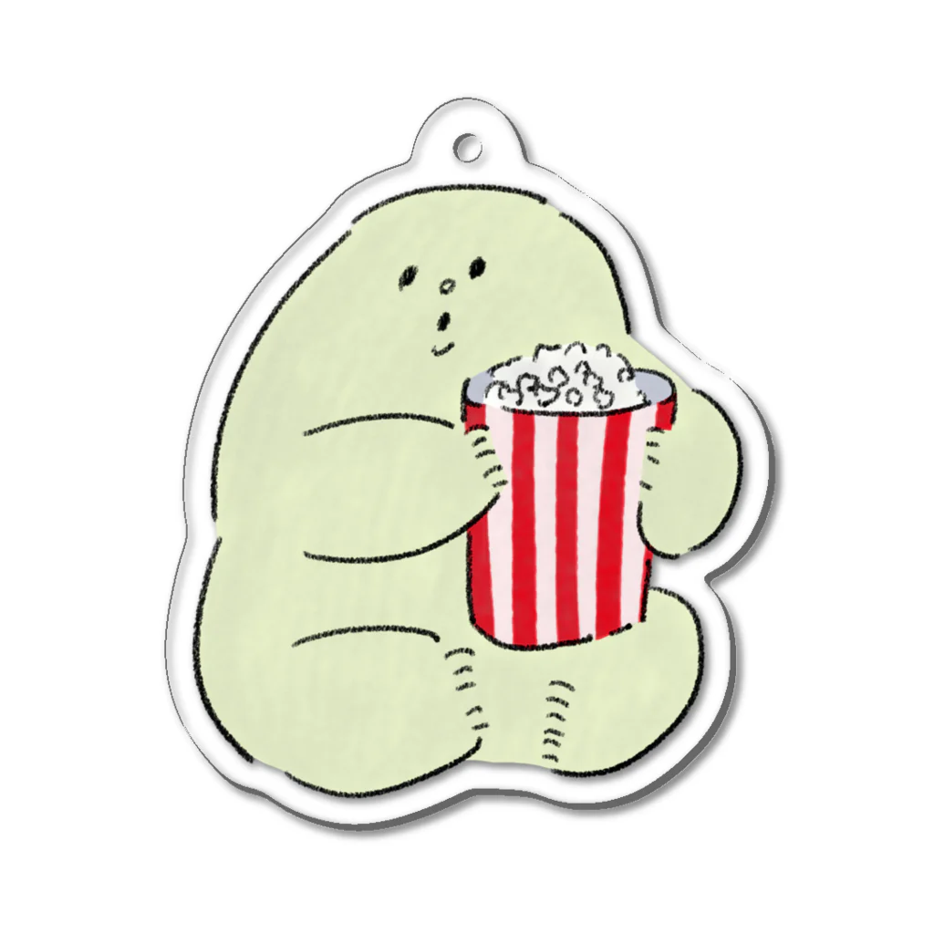 boorichanのイエティ、映画day Acrylic Key Chain