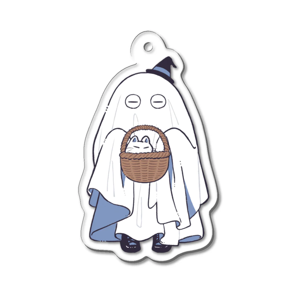 イグアナ大佐のおばけちゃん👻 Acrylic Key Chain