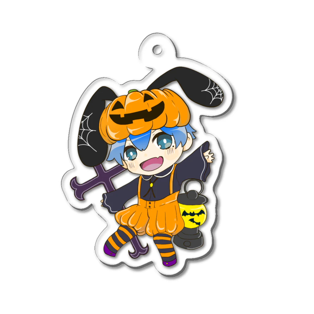 ムニ君のおへやのムニーとwithハロウィン/2022 Acrylic Key Chain