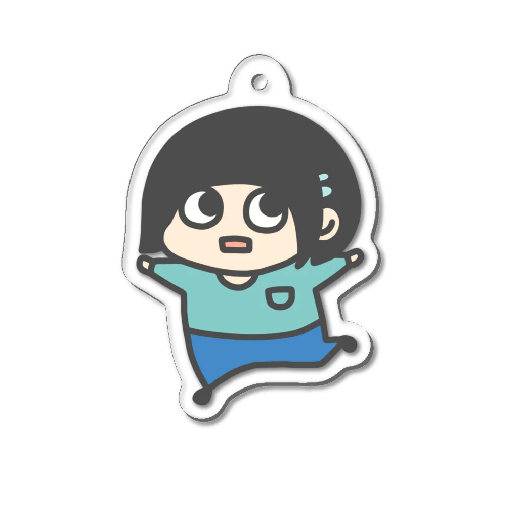 ありがたしのシン・がたしちゃん Acrylic Key Chain