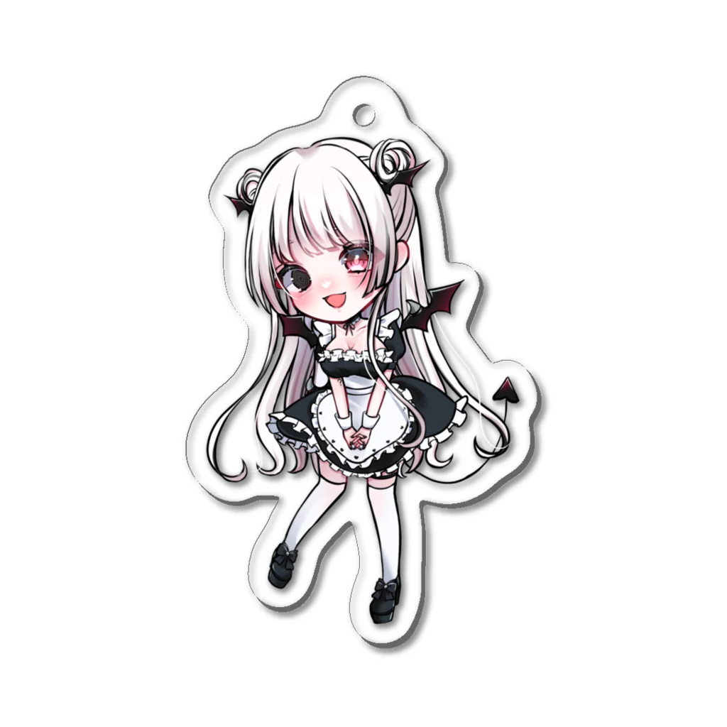 巫癒夢 シエラのしえら Acrylic Key Chain