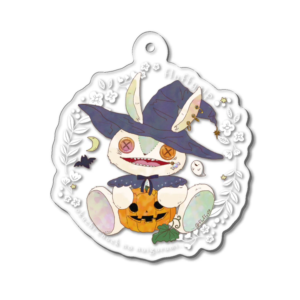 fluffyzipのfluffyzip ハロウィン Acrylic Key Chain