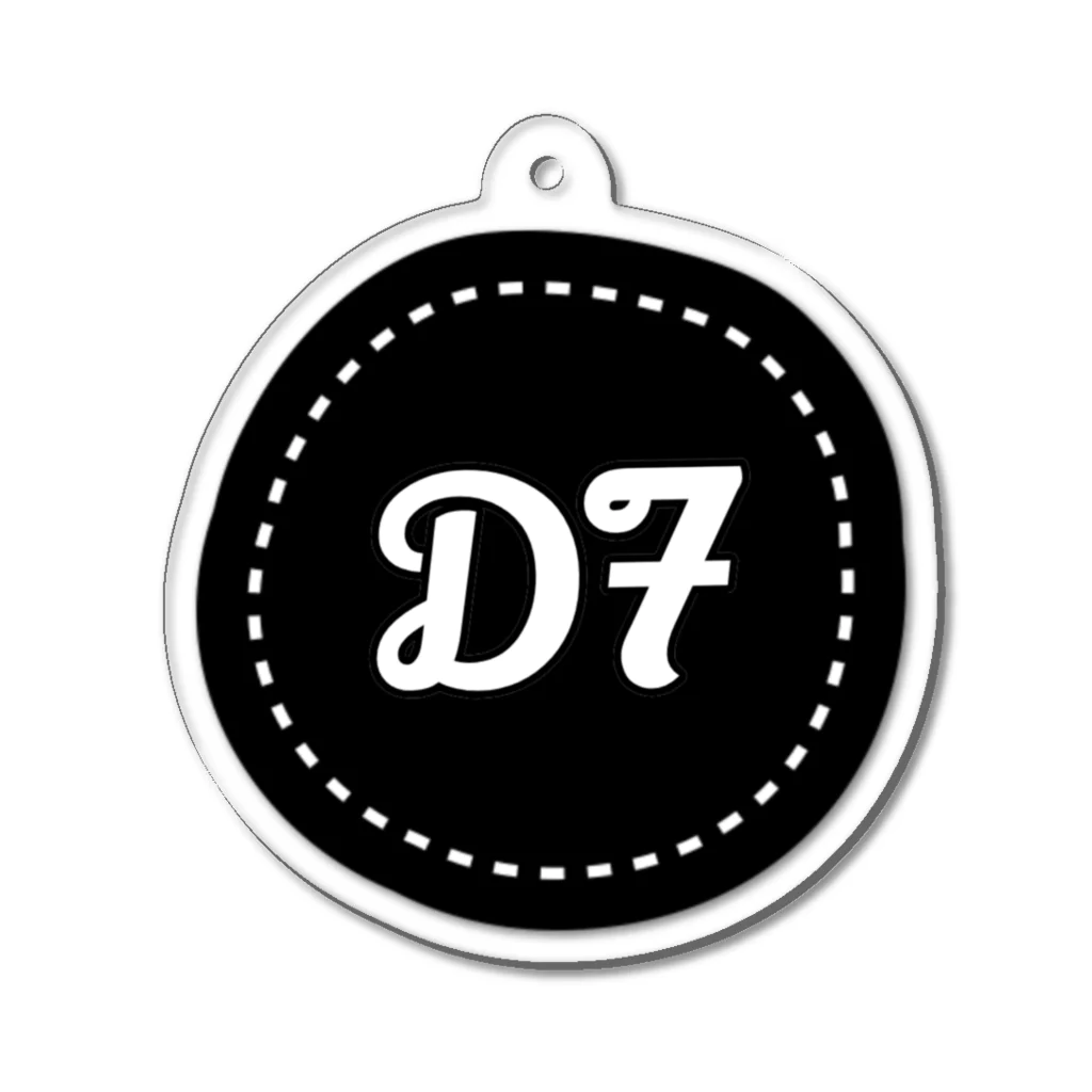 D-SEVEN　公式オンラインショップのD7 アクリルキーホルダー