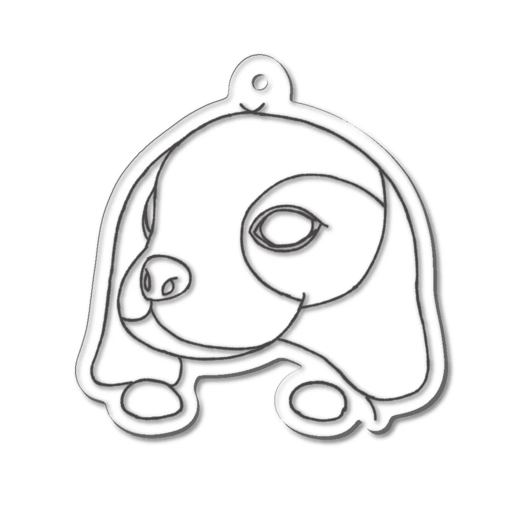 IGGYsの現代アートいっくん Acrylic Key Chain