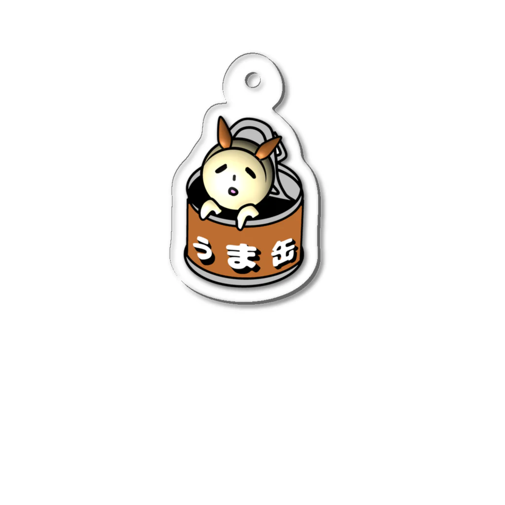 ko-jのうま缶 Acrylic Key Chain