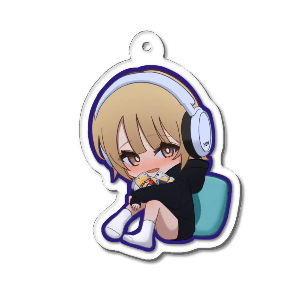 みずののほろ酔いみずのちゃん Acrylic Key Chain