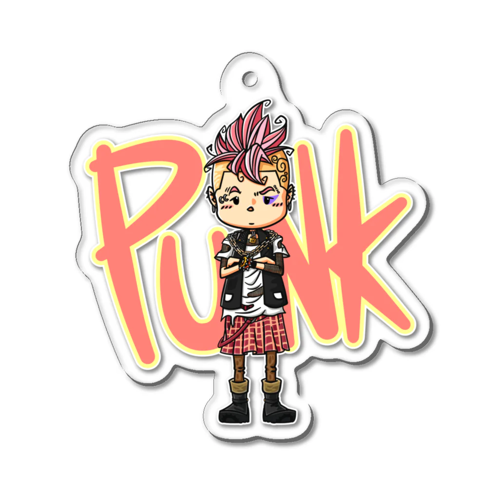 118designのPUNK Acrylic Key Chain