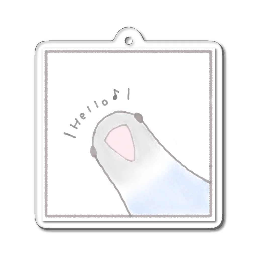 ちまぴーずのいわしのあいさつ♪ Acrylic Key Chain