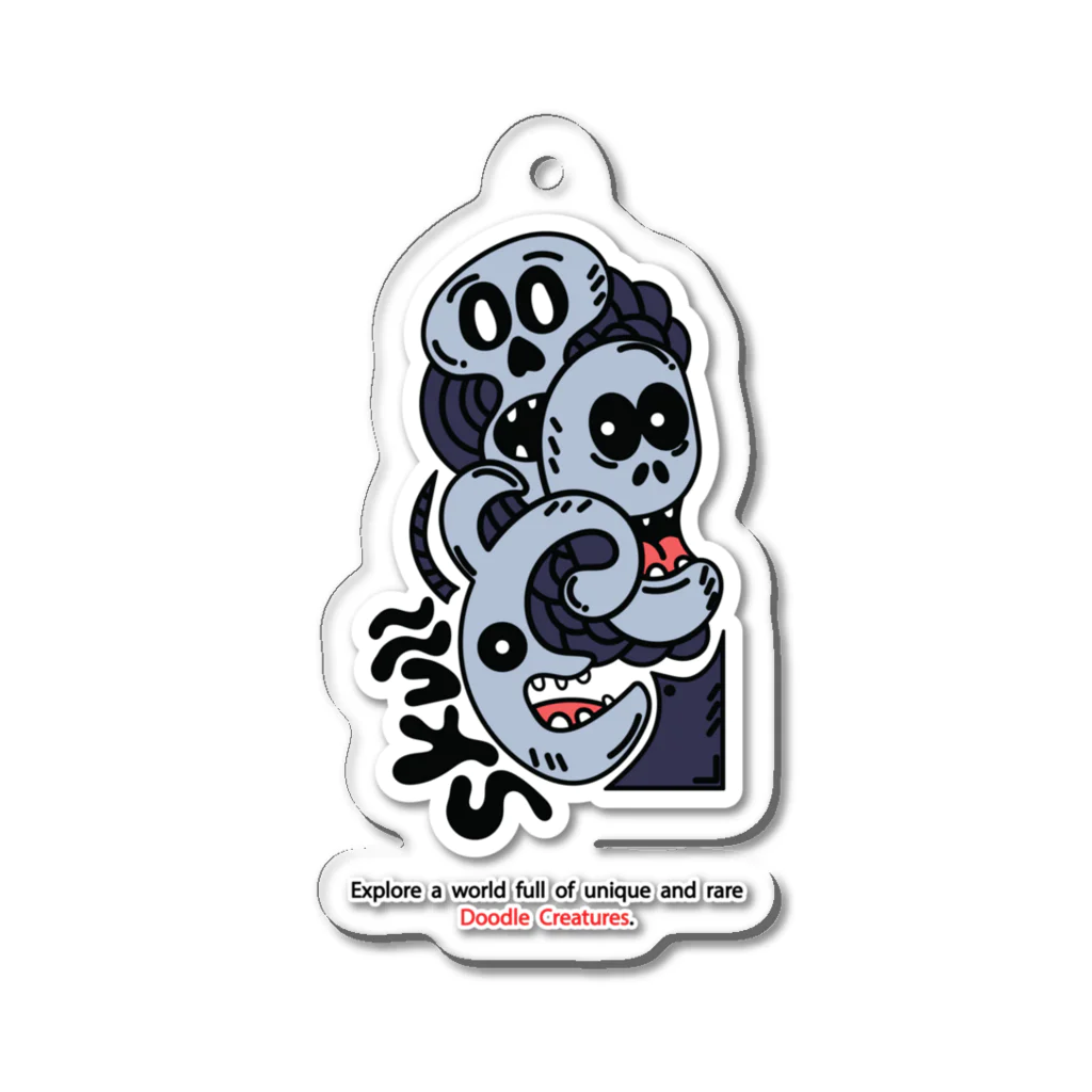 Mini Digital ArtのDA 0001 Acrylic Key Chain